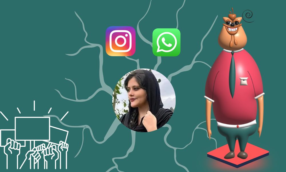 Increasing demonstrations against Mahsa Amini lead Iran to crack down on WhatsApp and Instagram